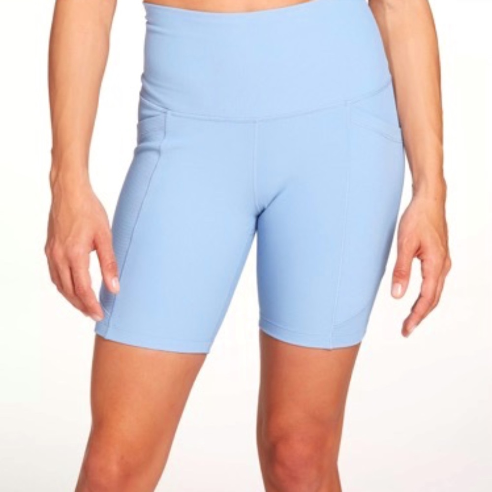 CALIA Women's Mixed Rib Essential Bike Shorts